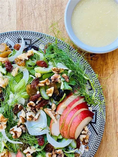 Fennel Salad with Pears and Walnuts - Betty Eatz