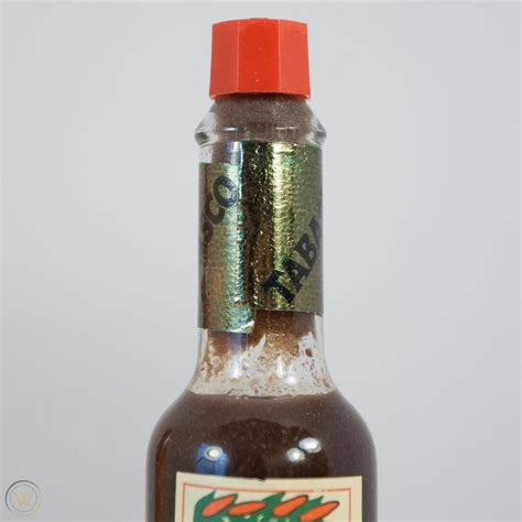 Vintage 1970s Tabasco Sauce Bottle with Box - 2 oz Size | #1730279611