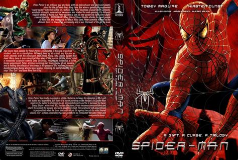 Spiderman Trilogy - Movie DVD Custom Covers - Spider-Man Trilogy CyberClown Custom Red :: DVD Covers