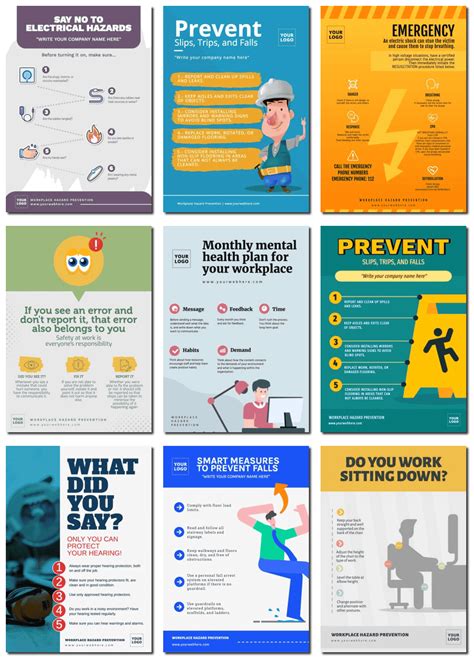 Free Printable, Customizable Safety Poster Templates Canva, 50% OFF