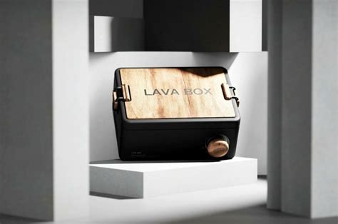 The Lava Box Boasts A Sleek and Minimalist Design