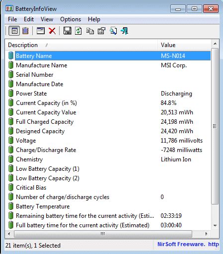 How to Check Battery Life of Laptop in Windows