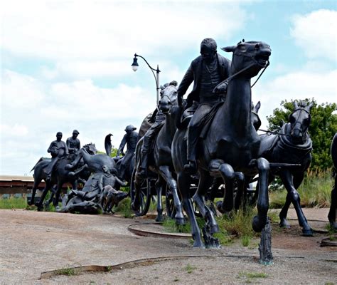 Oklahoma City Riverwalk - Centennial Land Run Monument (with Photos!)