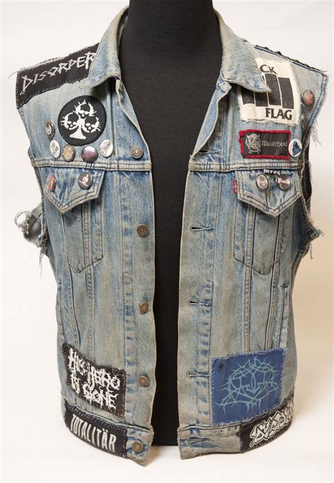 Pin by Pistoleros on Heavy Metal Battle Vests | Patches jacket, Punk ...