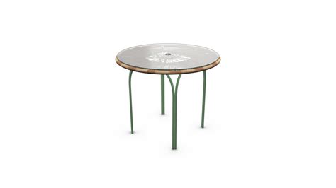 Lyra Outdoor Round Dining Table, Green - Download Free 3D model by MADE.COM (@made-it) [7a8f06f ...
