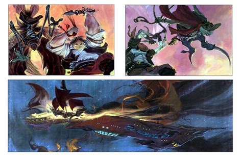 Treasure Planet concept art (from DVD bonus features) | Treasure planet, Planets art, Art