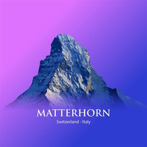 The Gradient of The Mountain on Behance