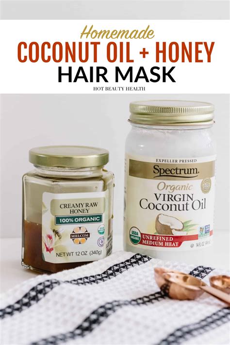 Coconut Oil and Honey Hair Mask (Homemade) - Hot Beauty Health