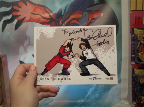 Sean Schemmel Autograph by adorkable-mandie on DeviantArt