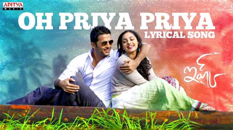 Oh Priya Priya Full Song With Lyrics - Ishq Songs - Nitin, Nitya Menon ...