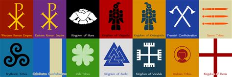 Some Dark Age faction flags/banners : r/vexillology