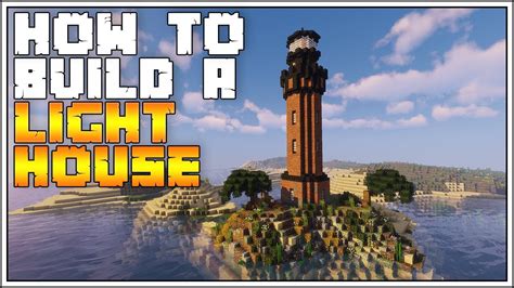 Minecraft Tutorial How to Build a Lighthouse - YouTube