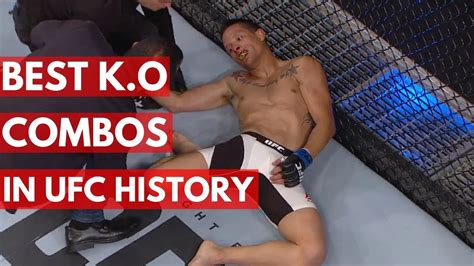 Top Knockout Combos in UFC History | MMA Micks