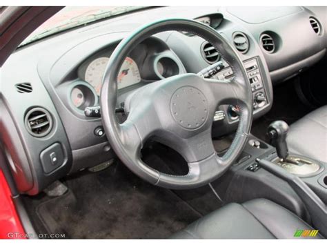 Black Interior 2000 Mitsubishi Eclipse GT Coupe Photo #47647480 ...