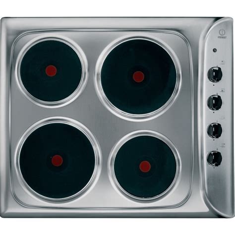 Indesit Built-In Electric Hob 60cm Stainless Steel: PIM 604 IX