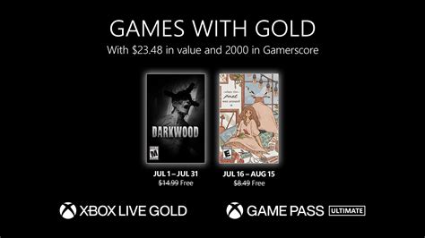 Xbox Games with Gold July 2023 Lineup - FullCleared