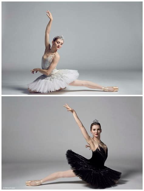 Ballerina Karla Korbes. White swan - black swan. Classical Ballet Swan ...