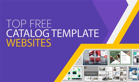 Top Free Catalog Templates Website and Selected Catalog Templates