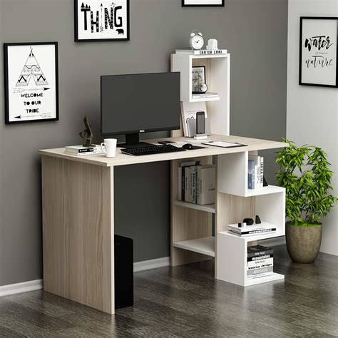 Buy HOMIDEA DERONI Writing Desk - Computer Workstation - Home Office ...