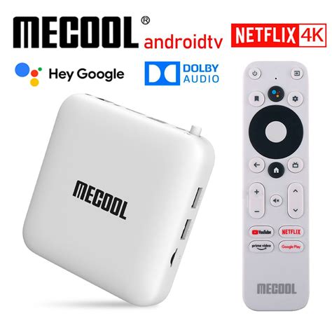 Mecool KM2 4K Android TV Box Amlogic S905X2 2GB DDR4 USB3.0 SPDIF ...