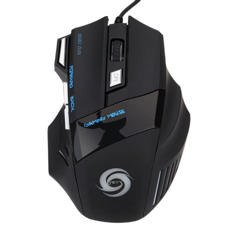 3200 DPI 7 Button 7D LED Optical USB Wired Gaming Mouse Mice for Laptop ...