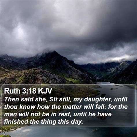 Ruth 3 Scripture Images - Ruth Chapter 3 KJV Bible Verse Pictures