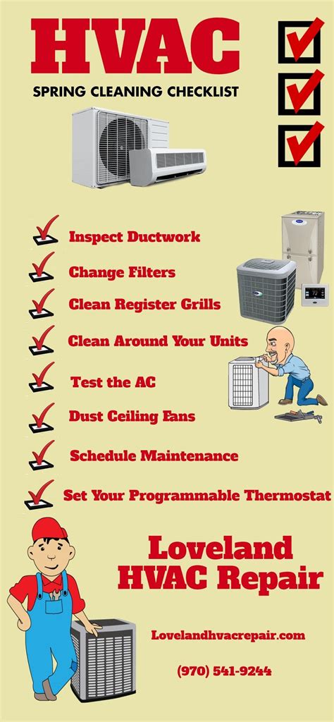 HVAC spring cleaning checklist | Spring cleaning checklist, Cleaning checklist, Spring cleaning