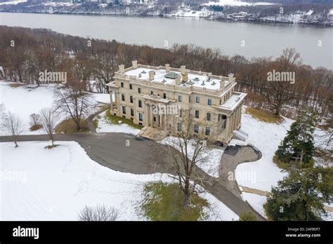 Vanderbilt Mansion National Historic Site, Hyde Park, NY, USA Stock ...