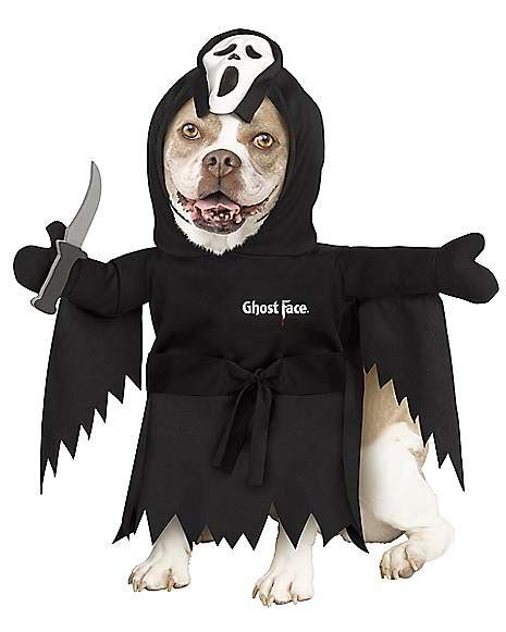 Ghost Face Pet Costume - Spirithalloween.com