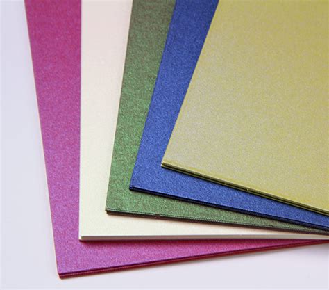 Metallic Card Stock Paper - Pearlescent & Shimmer Paper