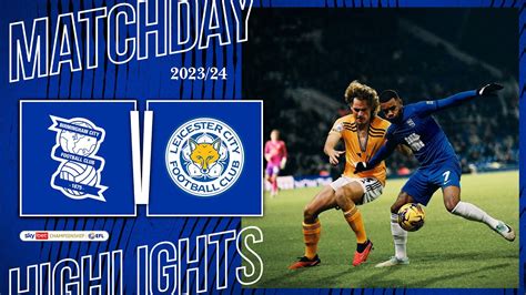 HIGHLIGHTS｜Blues 2-3 Leicester City - YouTube