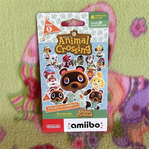 Animal Crossing New Horizons Series 5 Amiibo Cards... - Depop