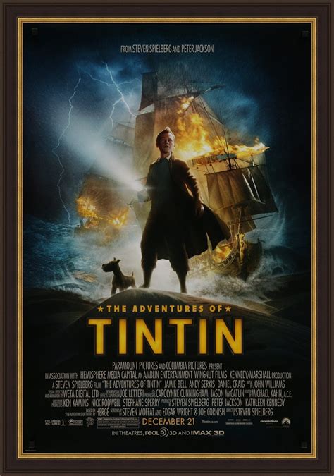 The Adventures of Tintin - 2011 - Original Movie Poster – Art of the Movies