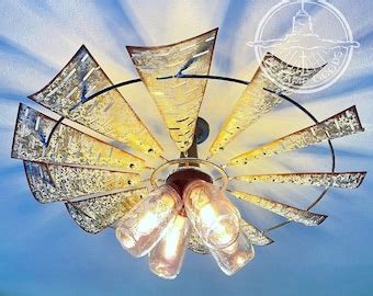 Windmill Ceiling Light - Etsy