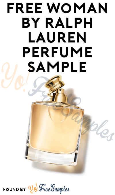 Back In Stock: FREE Woman by Ralph Lauren Perfume Sample (Cell Phone ...