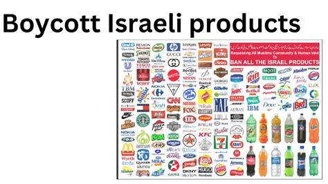 Should you boycott Israeli products/ McDonald's | What are Israeli products? - YouTube