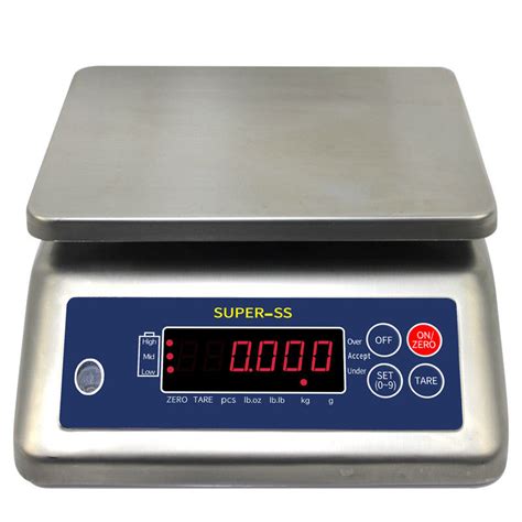 6/15/30 Kg Capacity Digital Counting Scale Waterproof Weighing Scale