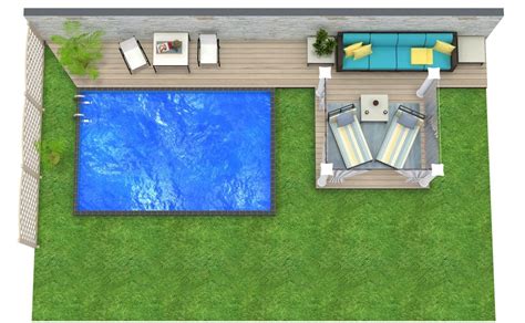 Outdoor Design Idea With Pool