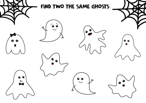 Halloween Ghost Printables