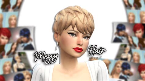 The Ultimate Messy Hair CC for Your Males and Females! — SNOOTYSIMS