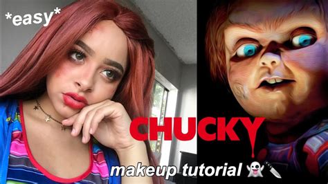 chucky halloween makeup tutorial! - YouTube