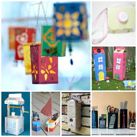 25 Milk Carton Crafts (or Juice / Tetra pack crafts!) - Red Ted Art's Blog