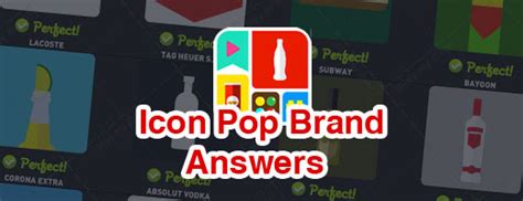 Icon Pop Brand Answers with Pictures