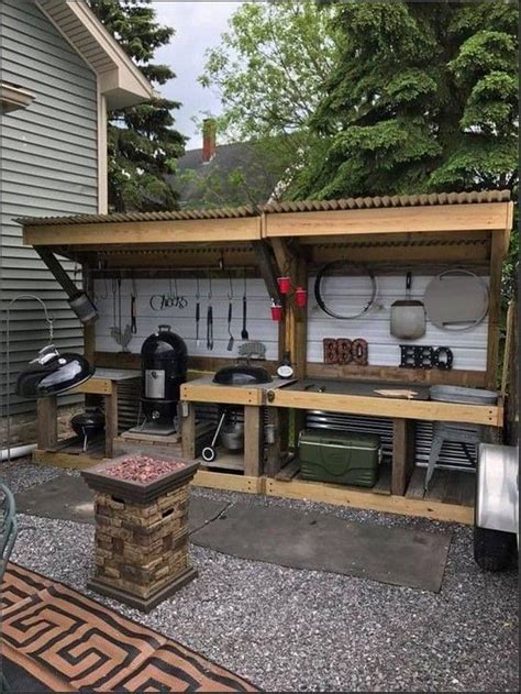 65+ Simple DIY Outdoor Kitchen Ideas On A Budget (Photos) For 2022 ...