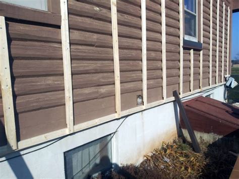 Log Cabin Remodel Vinyl Siding Install York Springs PA | JWE Remodeling