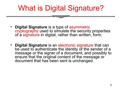 Digital Signature | PPT