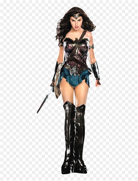 Wonder Woman Gal Gadot Full Body, HD Png Download - vhv