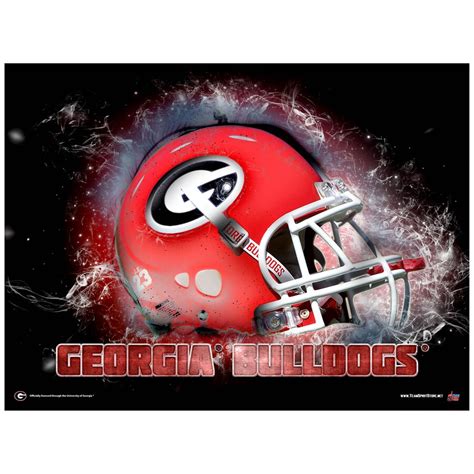 Georgia Bulldogs Electrified Football Helmet