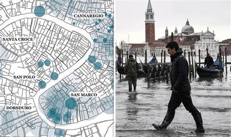 Venice flood map: Is Venice entirely underwater? Flood prone areas mapped - I Know All News