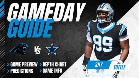 Gameday Guide: Carolina Panthers vs. Dallas Cowboys - Sports ...